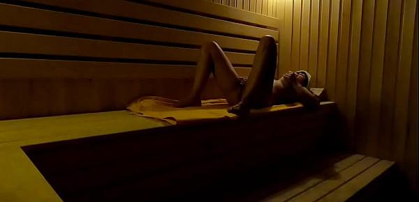  Hidden Camera Girl Masturbates In Sauna In A Sports Club At Night